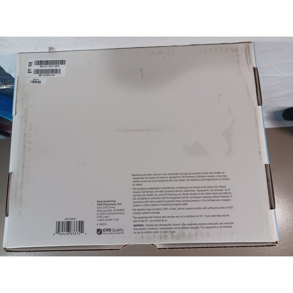 CVS Symphony Essential Bundle New Fall Sensor Motion Sensor Care Button - Picture 3 of 6